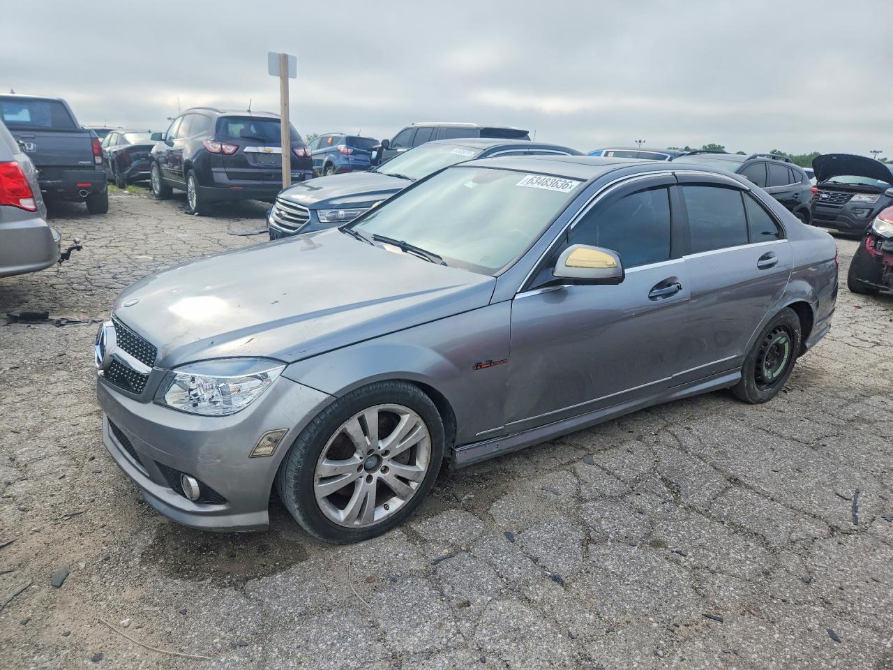 2009 Mercedes-Benz C 350 Sport, VIN WDDGF56X19R052900 — Normal wear