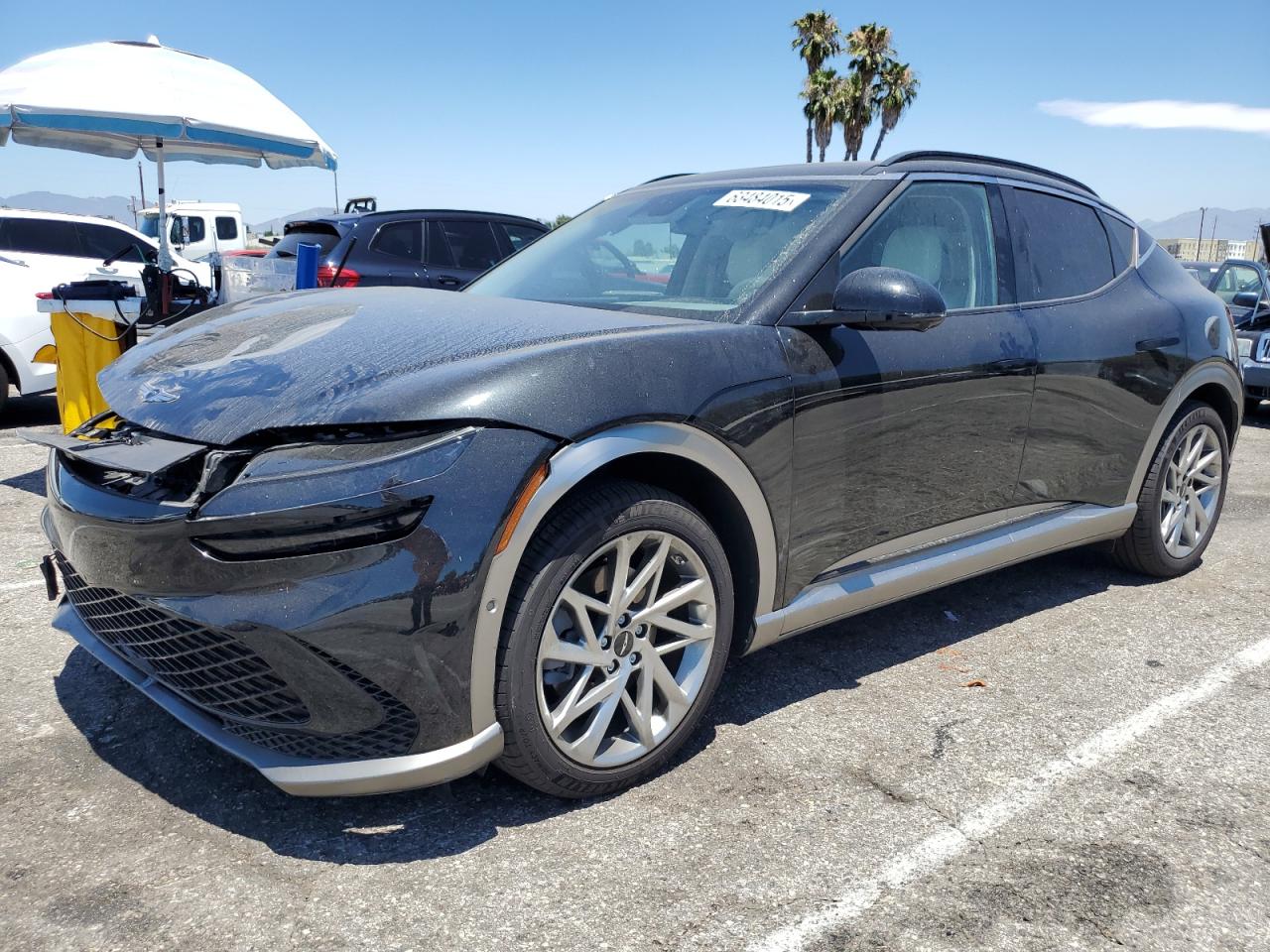 2024 Genesis GV60 Advanced, VIN KMUKCDSC3RU020289 — Front end