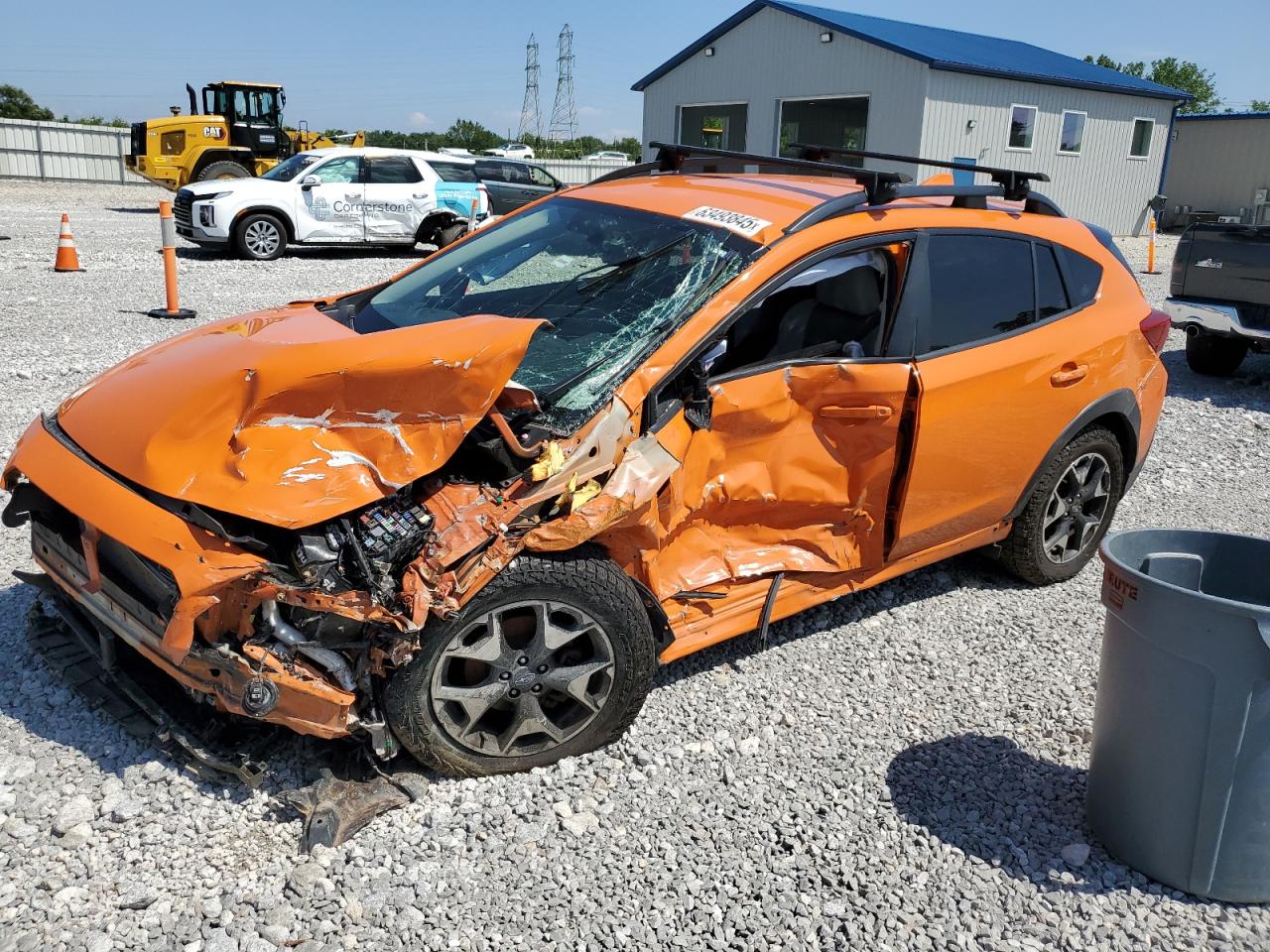 2019 Subaru Crosstrek Premium, VIN JF2GTACC5K8235727 — Front end
