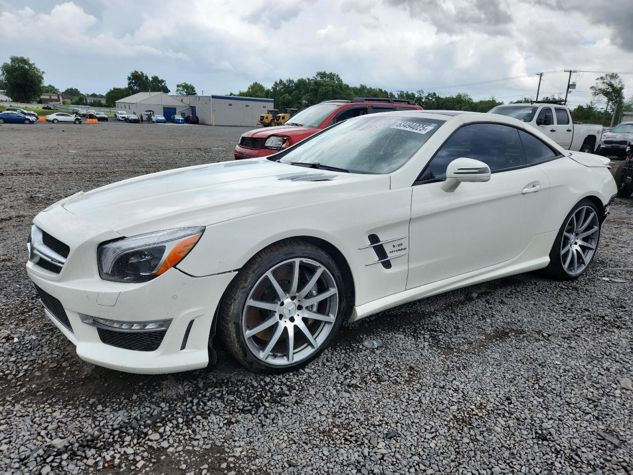 2016 Mercedes-Benz SL 63 AMG, VIN WDDJK7EA5GF037759 — Front end