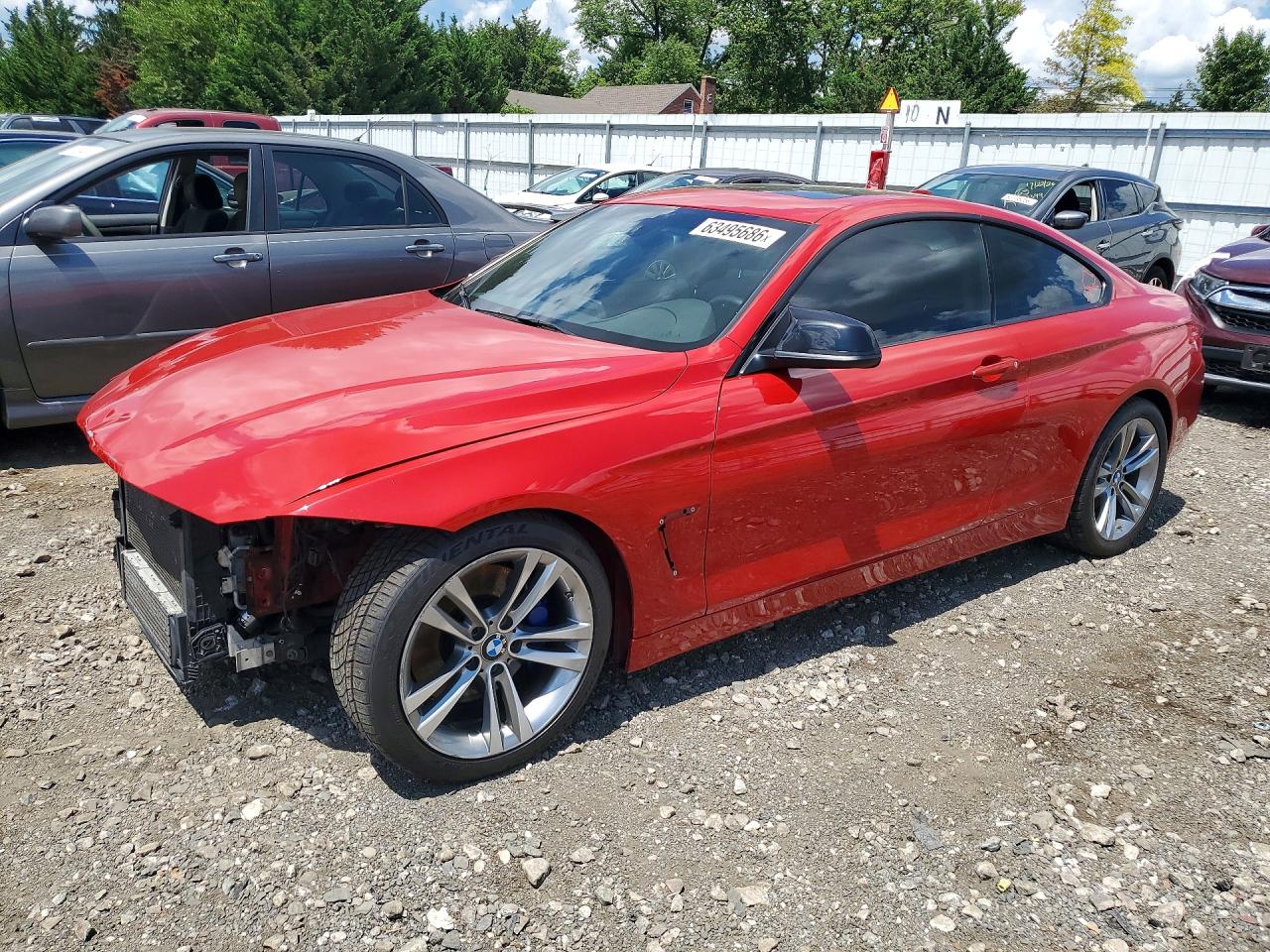2015 BMW 4 Series 435i xDrive, VIN WBA3R5C52FK189199 — Front end
