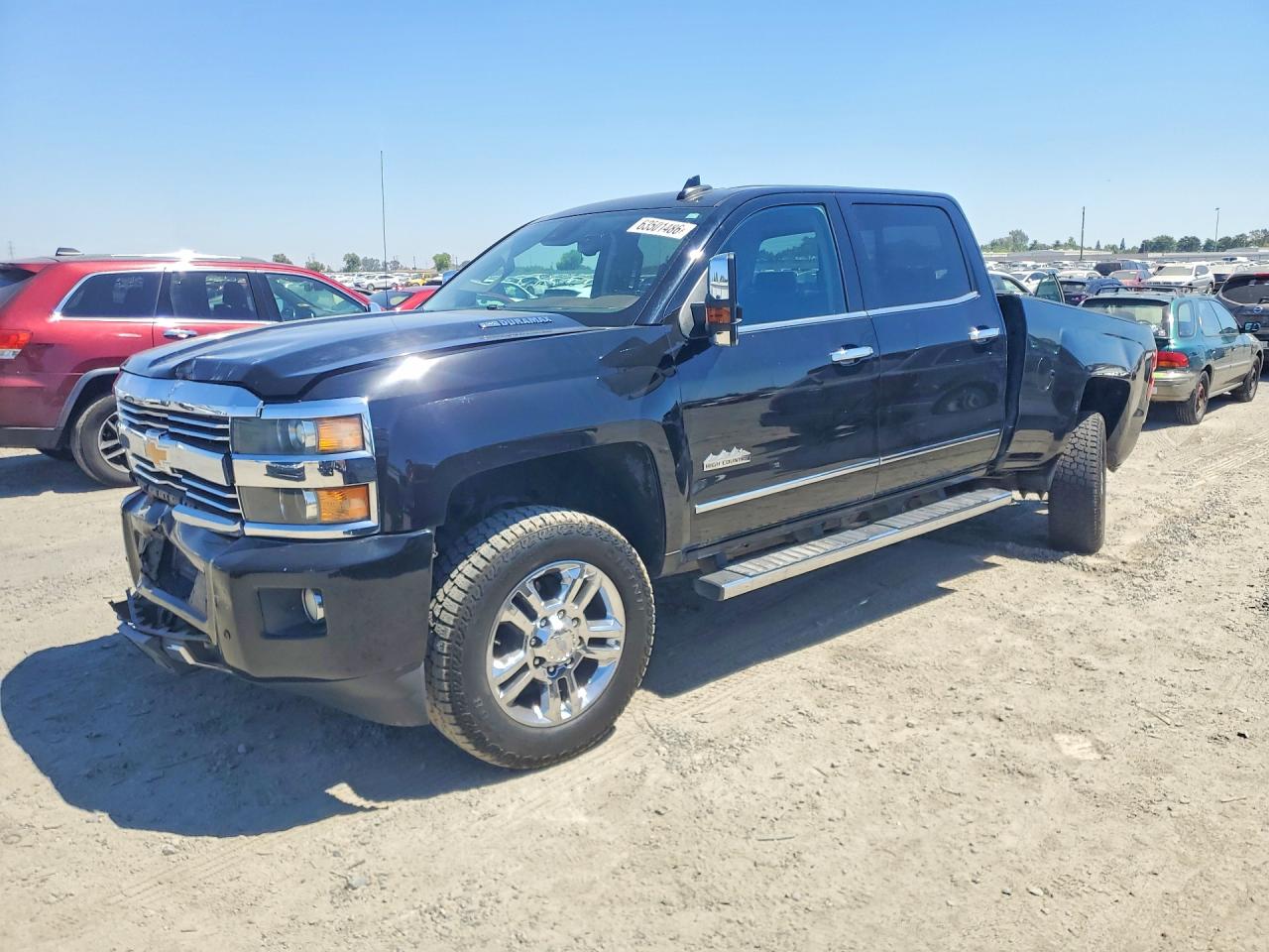 2016 Chevrolet Silverado 2500HD High Country, VIN 1GC1KXE80GF199371 — Зад