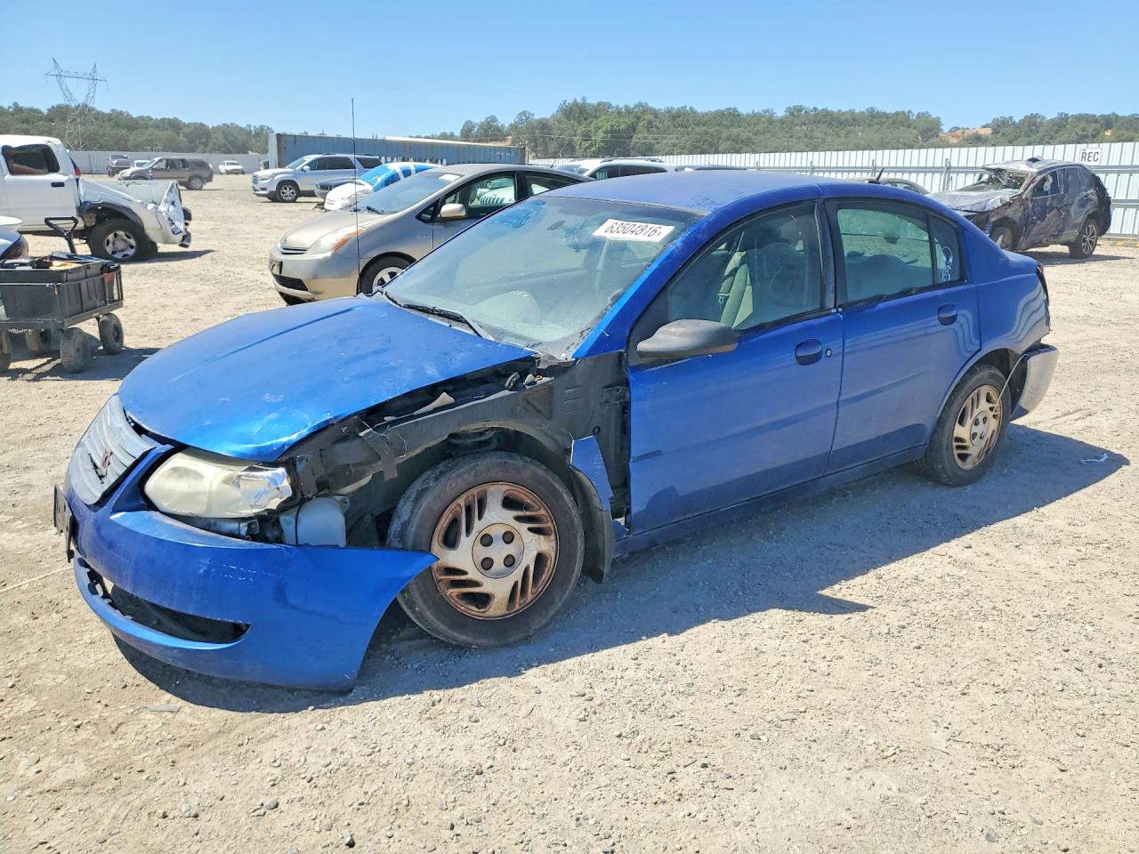 2006 Saturn ION, VIN 1G8AJ55F56Z174169 — Front end