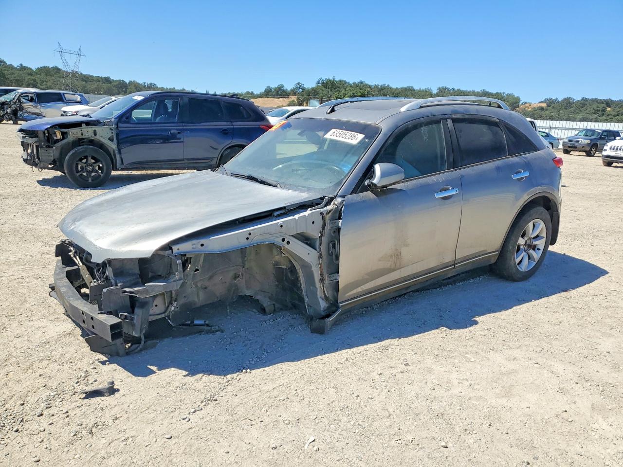 2004 Infiniti FX, VIN JNRAS08W64X224541 — Front end