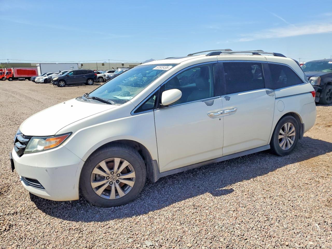 2014 Honda Odyssey EX-L, VIN 5FNRL5H60EB004711 — Minor dents and scratches