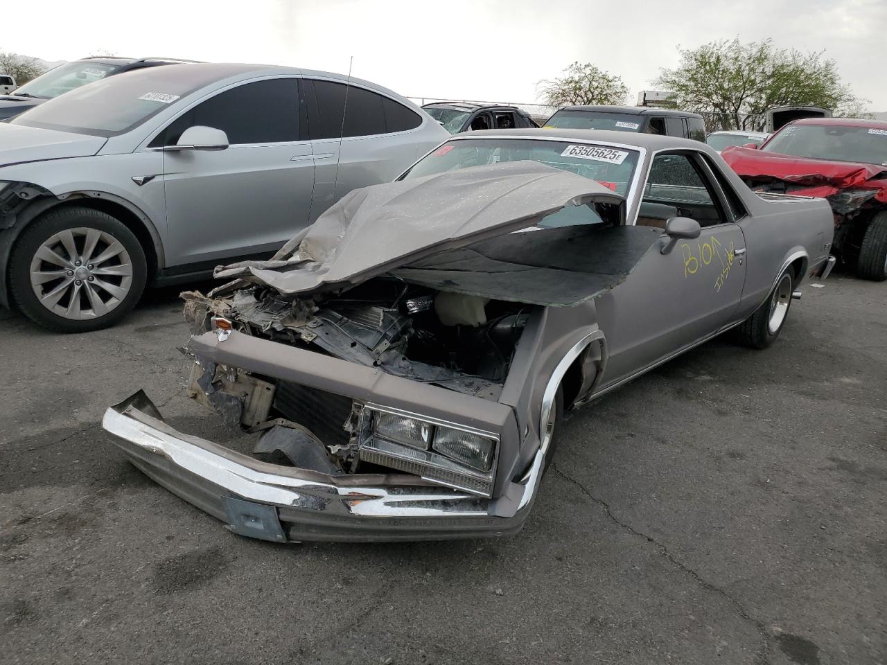 1984 Chevrolet El Camino, VIN 1GCCW80H9ER212267 — Front end