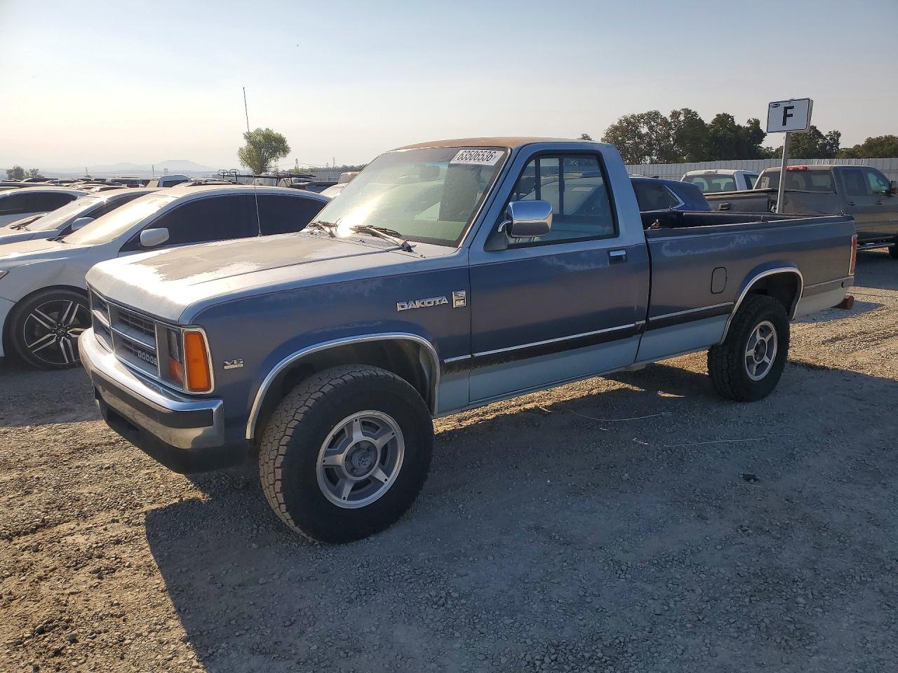 1987 Dodge Dakota, VIN 1B7GR14M6HS473750 — Minor dents and scratches