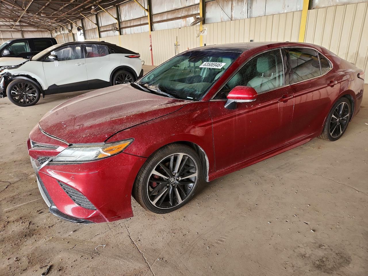 2018 Toyota Camry XSE, VIN 4T1BZ1HK0JU506718 — Мелкие вмятины и царапины