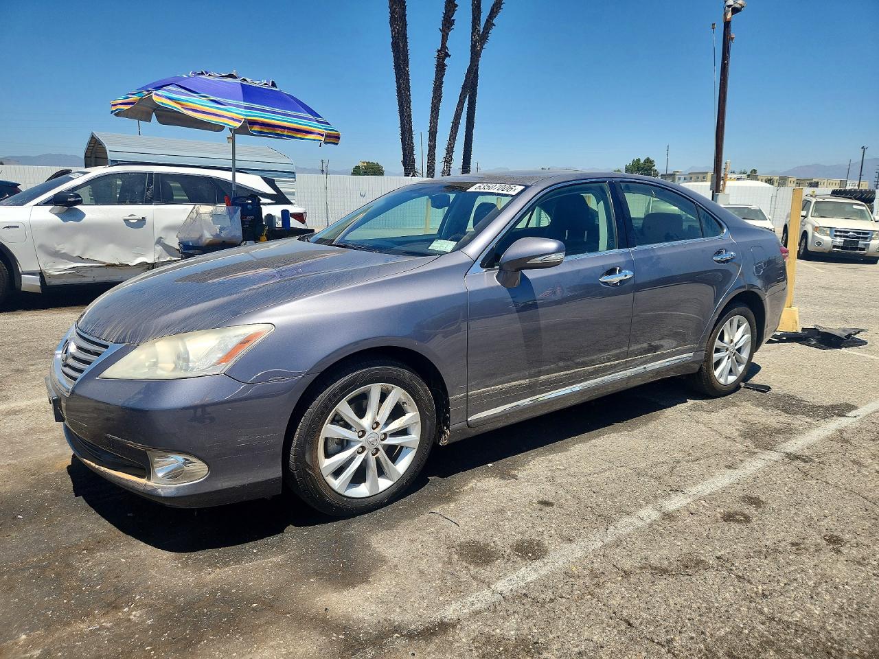 2012 Lexus ES 330, VIN JTHBK1EG8C2485655 — Water / flood