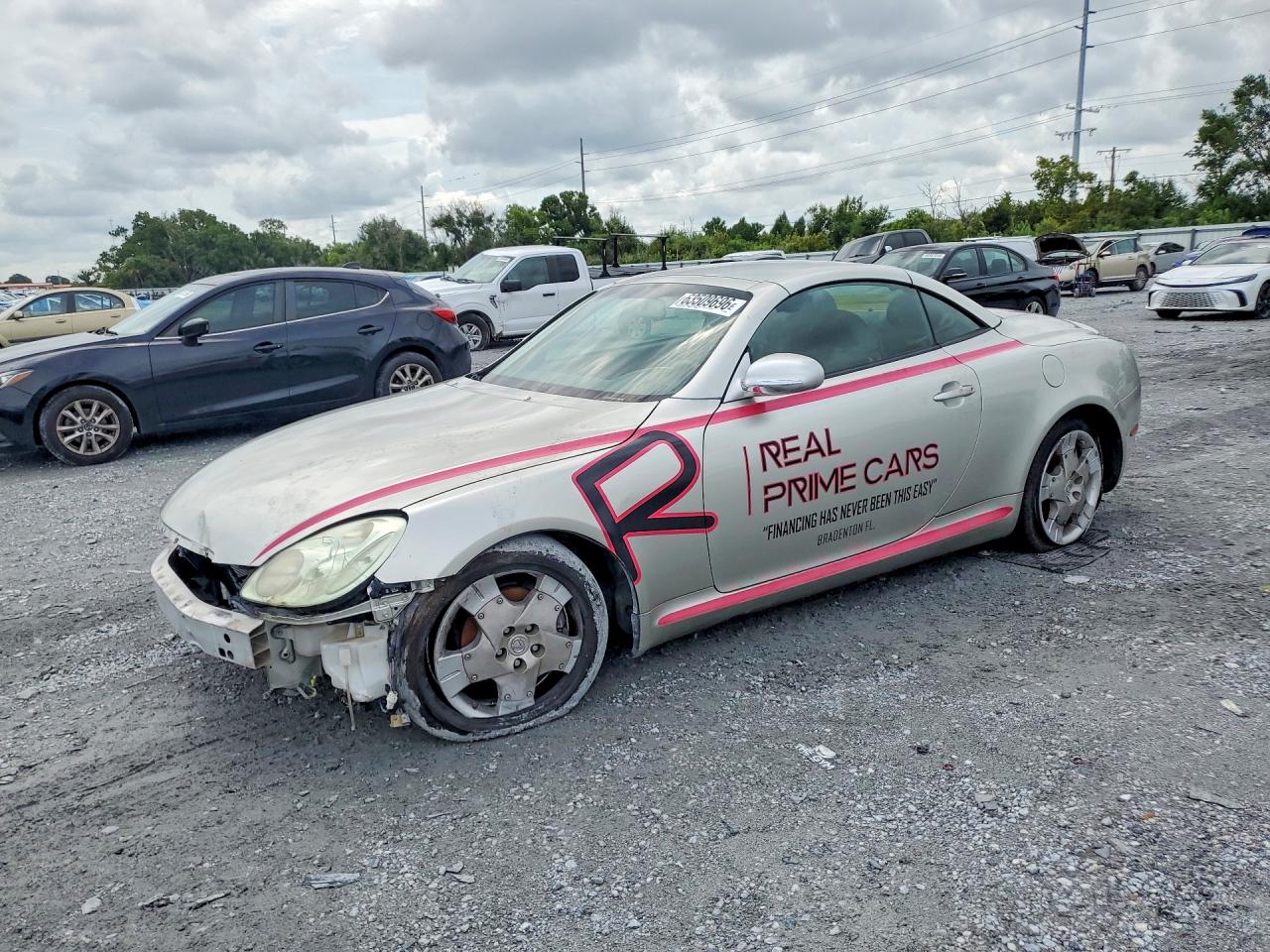 2004 Lexus SC 430, VIN JTHFN48Y240057656 — Front end