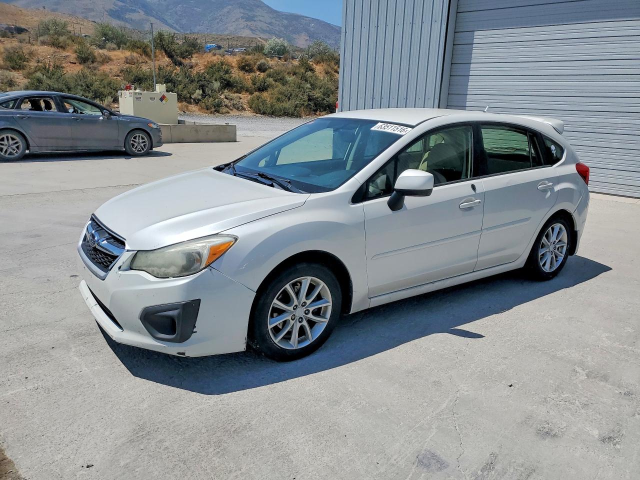 2013 Subaru Impreza Premium, VIN JF1GPAC6XD2819615 — Front end
