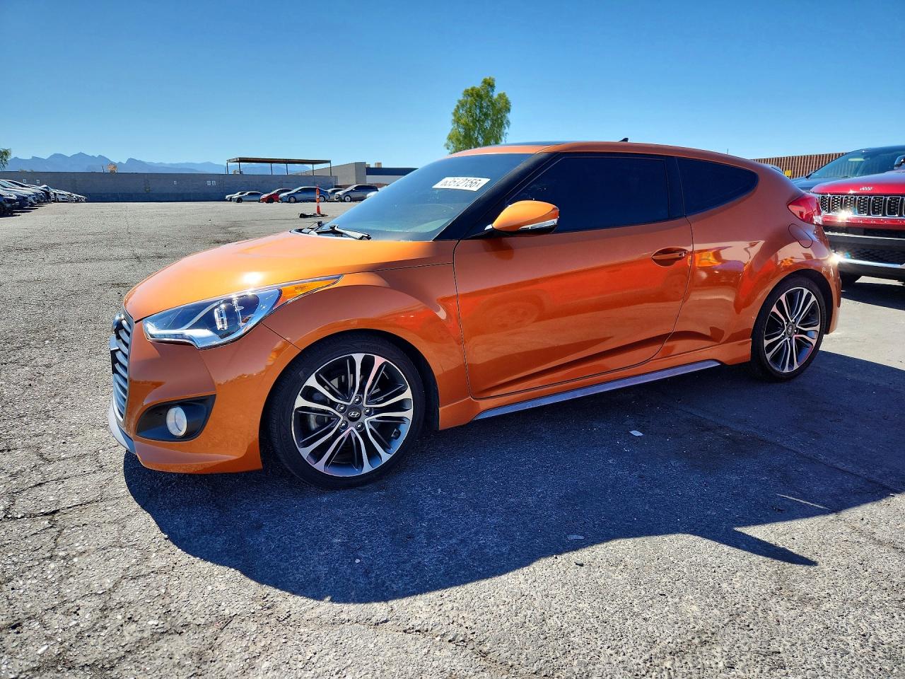 2016 Hyundai Veloster Turbo, VIN KMHTC6AE1GU253098 — Minor dents and scratches