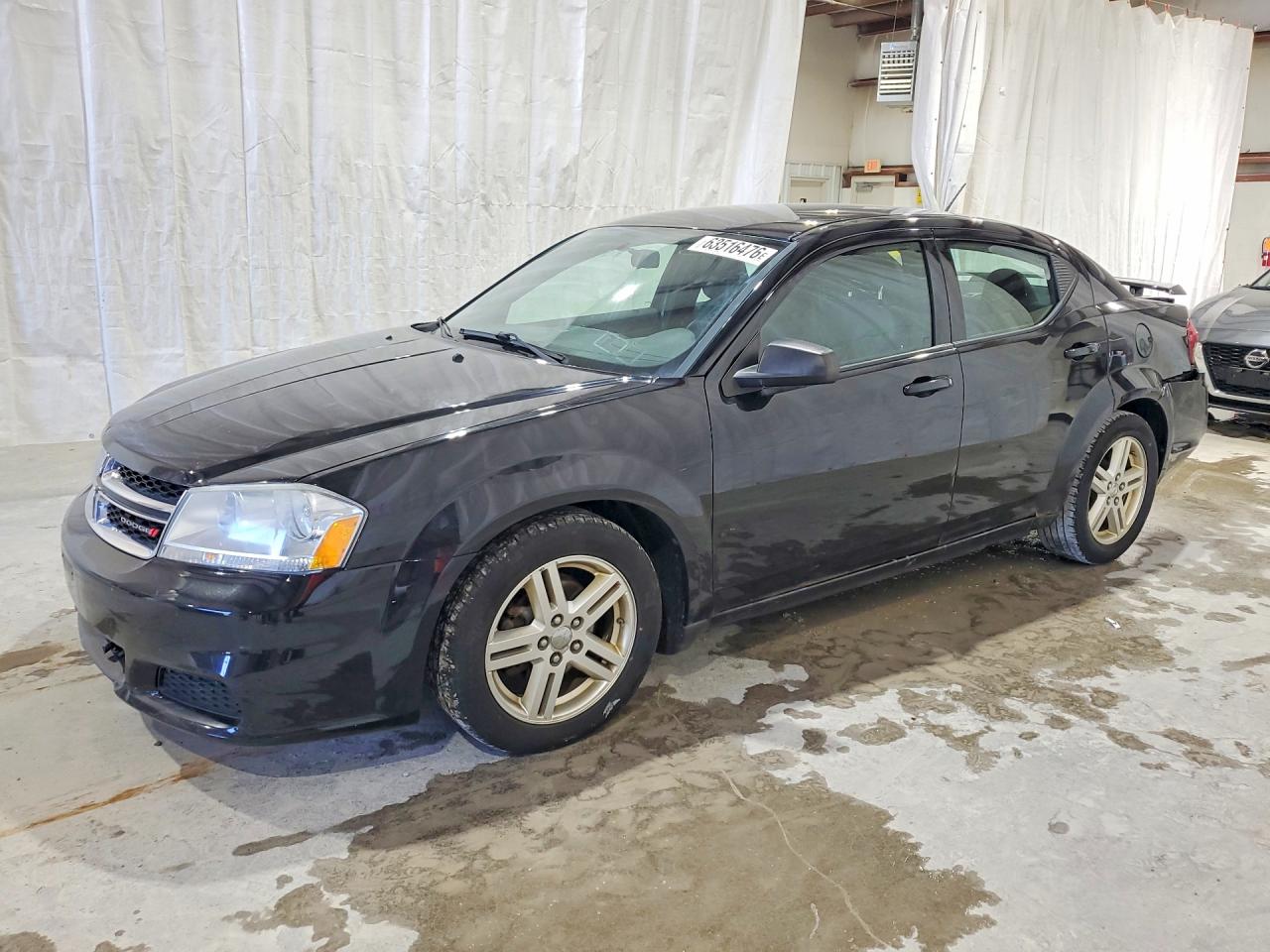 2014 Dodge Avenger SE, VIN 1C3CDZAG1EN218237 — Rear end