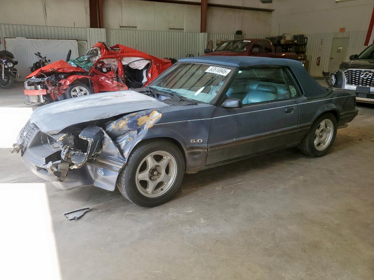 1983 Ford Mustang GT, VIN 1FABP27F8DF158802 — Front end