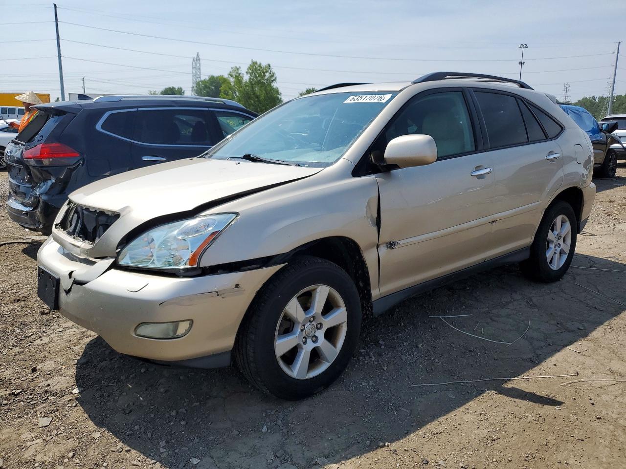 2008 Lexus RX 350, VIN 2T2HK31U98C086888 — Перед