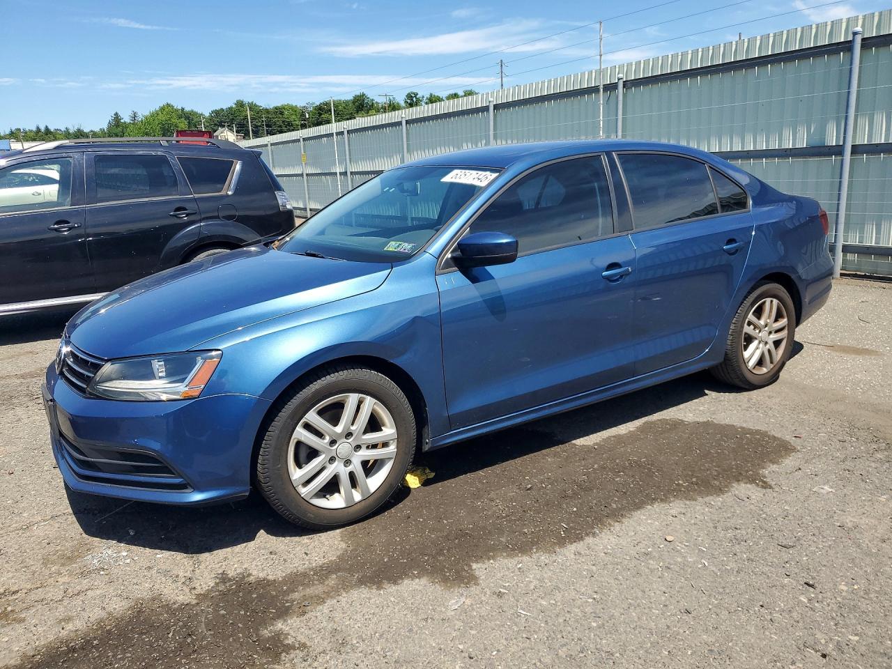 2018 Volkswagen Jetta S, VIN 3VW2B7AJ1JM262401 — Rear end