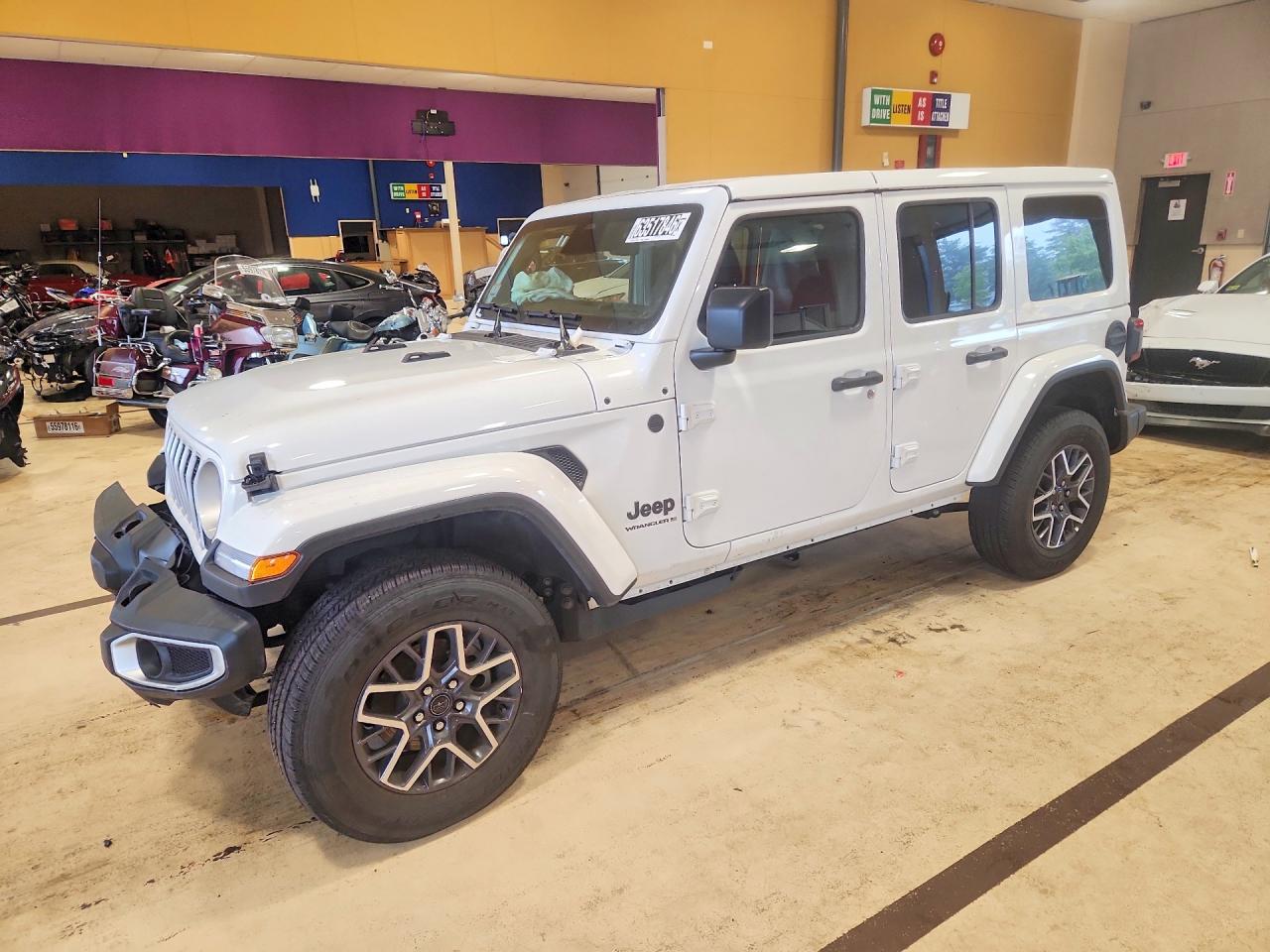 2026 Jeep Wrangler Sahara, VIN 1C4PJXEG8TW254289 — Опрокидывание