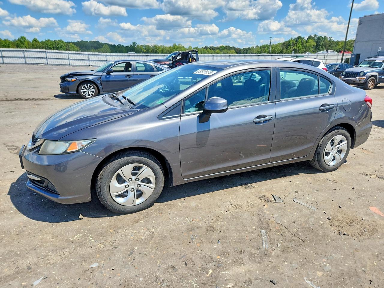2013 Honda Civic LX, VIN 2HGFB2F55DH583557 — Град