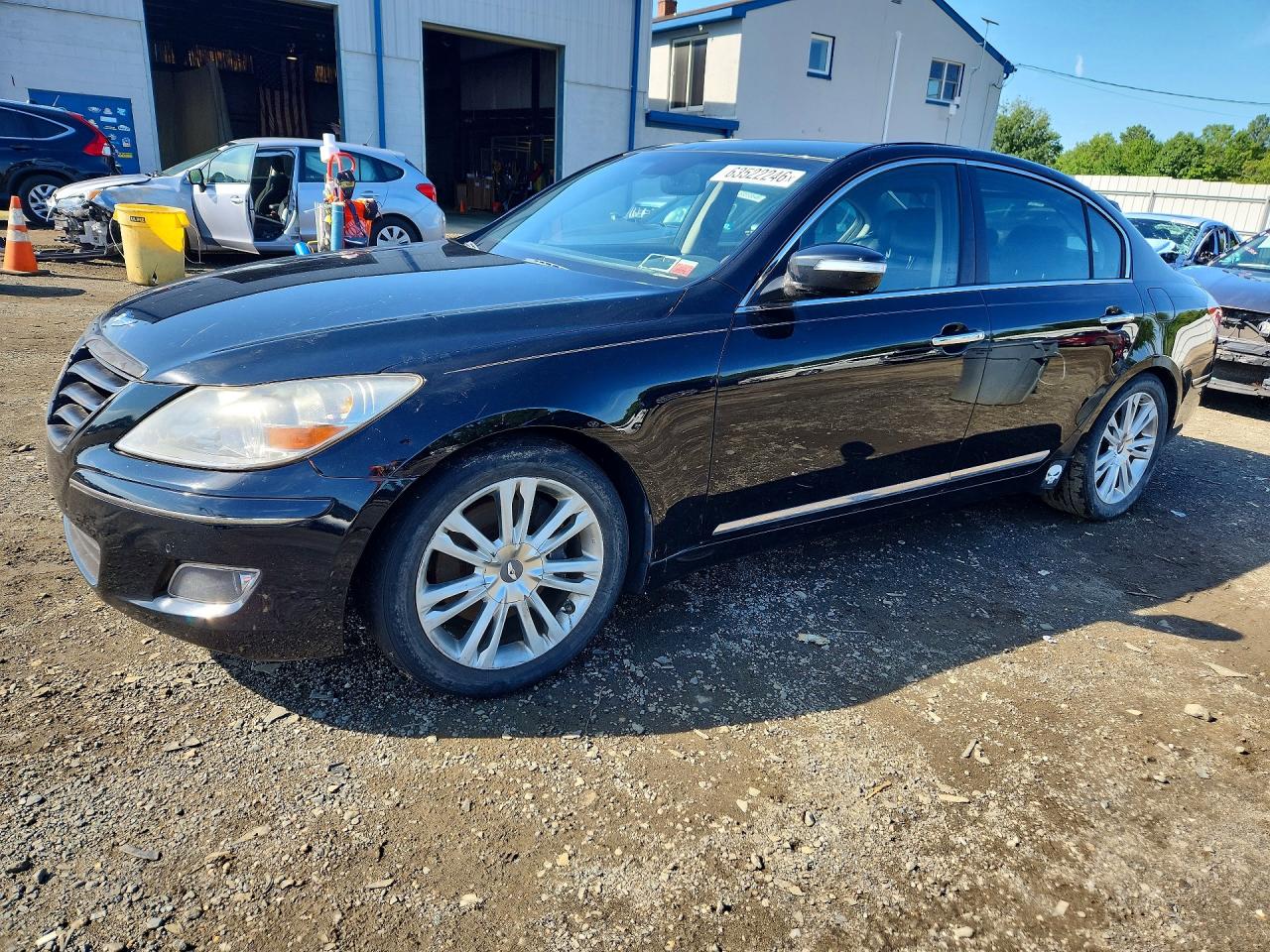 2009 Hyundai Genesis, VIN KMHGC46F99U068176 — Water / flood