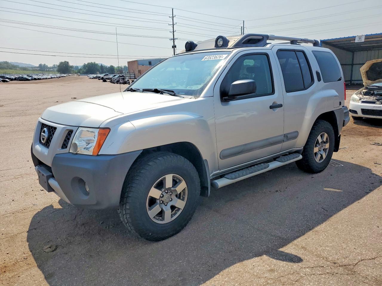 2011 Nissan Xterra Pro-4X, VIN 5N1AN0NW5BC523935 — Rear end