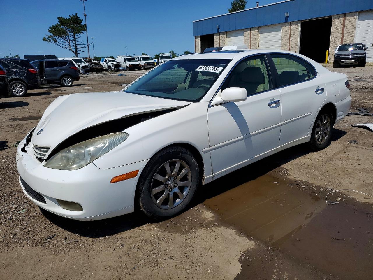 2002 Lexus ES 300, VIN JTHBF30G225026271 — Front end