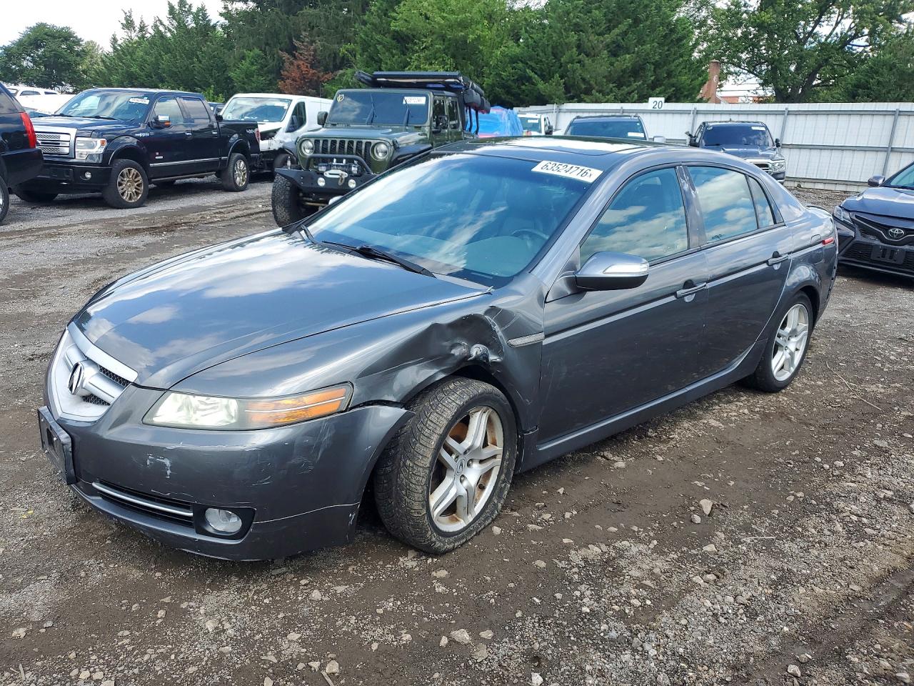 2008 Acura TL, VIN 19UUA66268A055909 — Front end