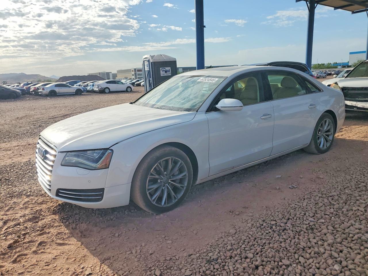 2012 Audi A8, VIN WAURVAFD4CN013637 — Minor dents and scratches