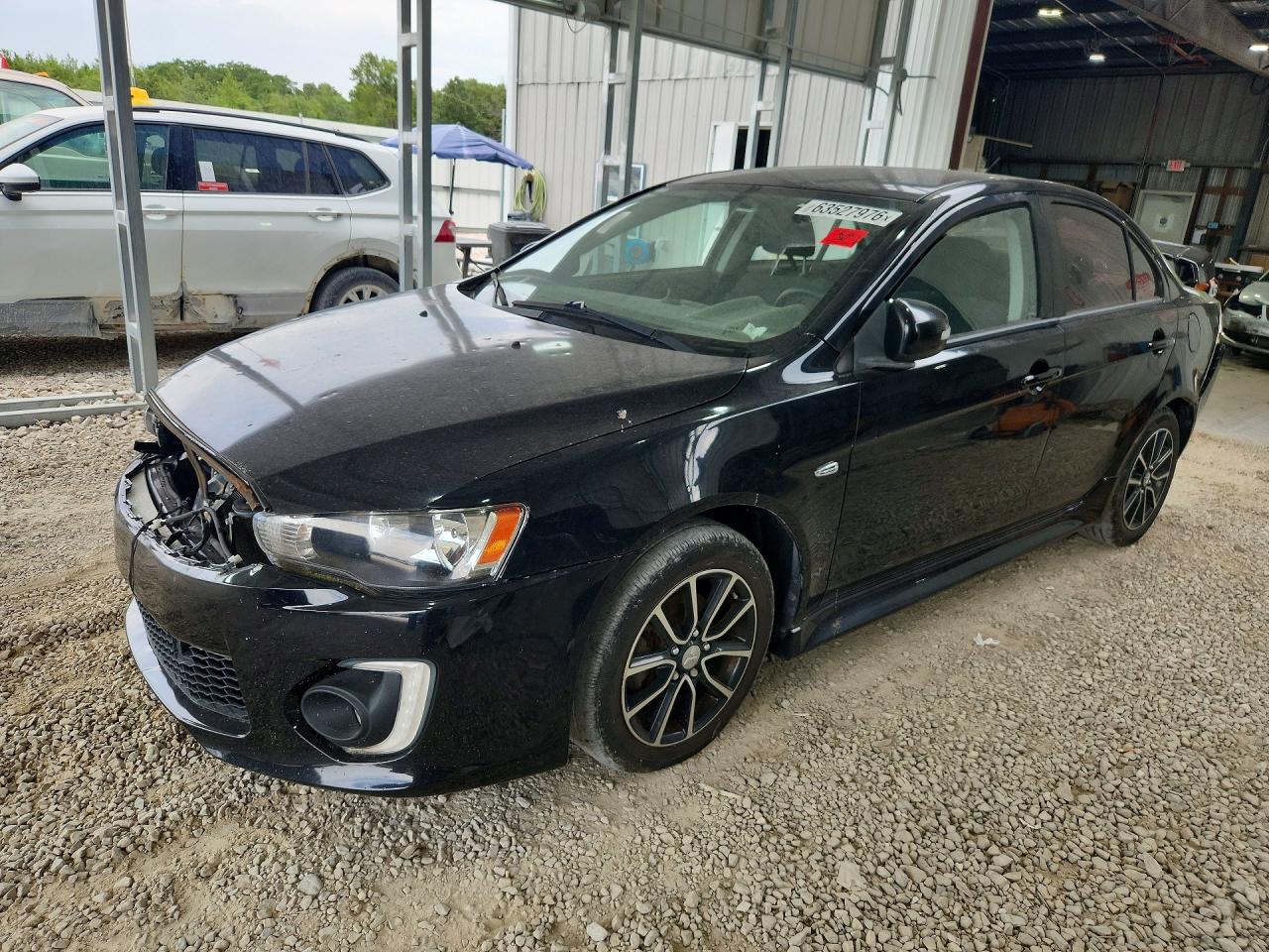2017 Mitsubishi Lancer ES, VIN JA32U2FU3HU012259 — Rear end