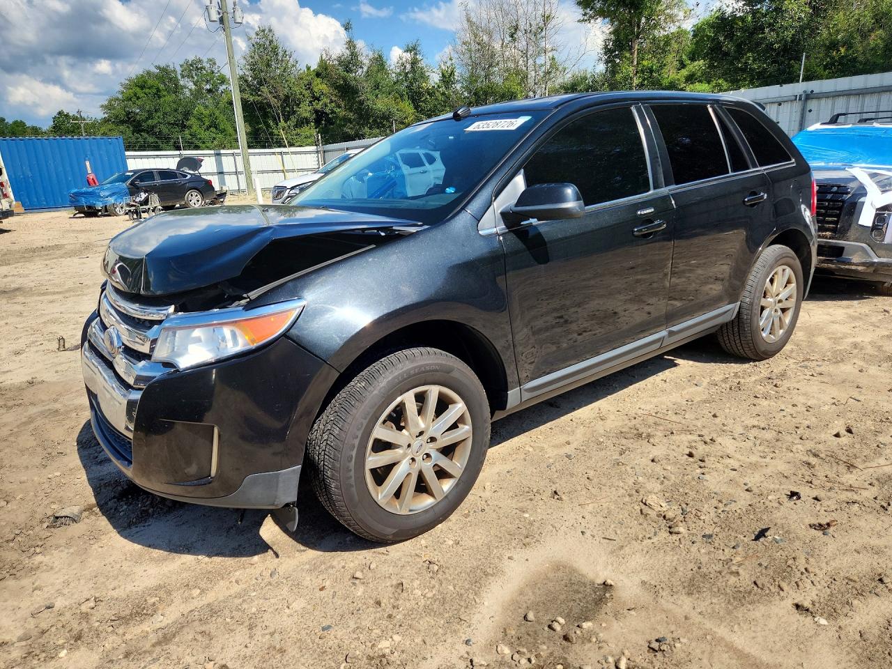 2014 Ford Edge Limited, VIN 2FMDK3KCXEBA91140 — Front end
