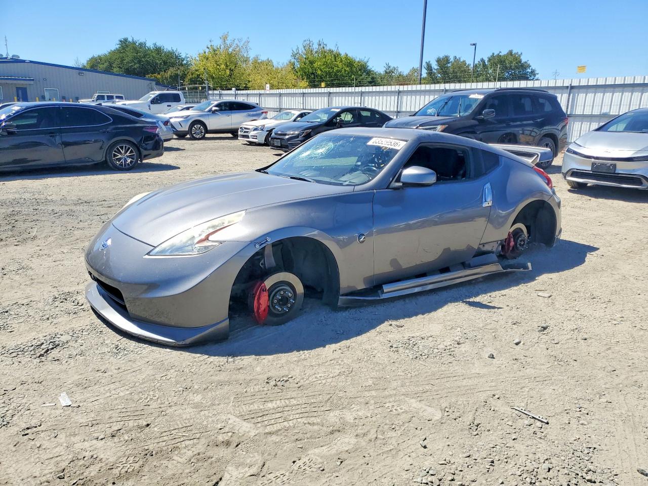 2012 Nissan 370Z Nismo, VIN JN1AZ4EH8CM560915 — Vandalism