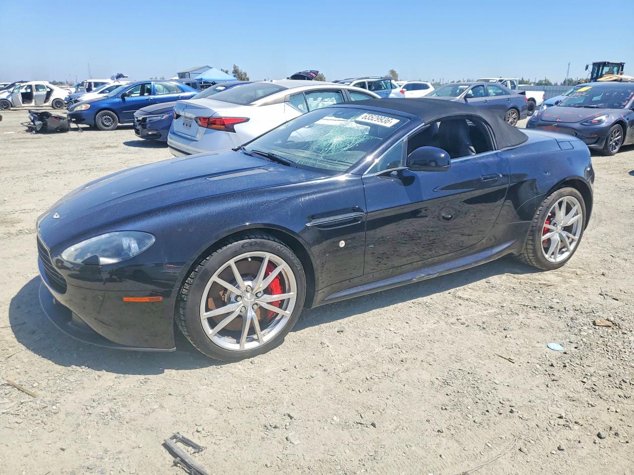 2014 Aston Martin Vantage, VIN SCFEKBBK0EGD18195 — Vandalism