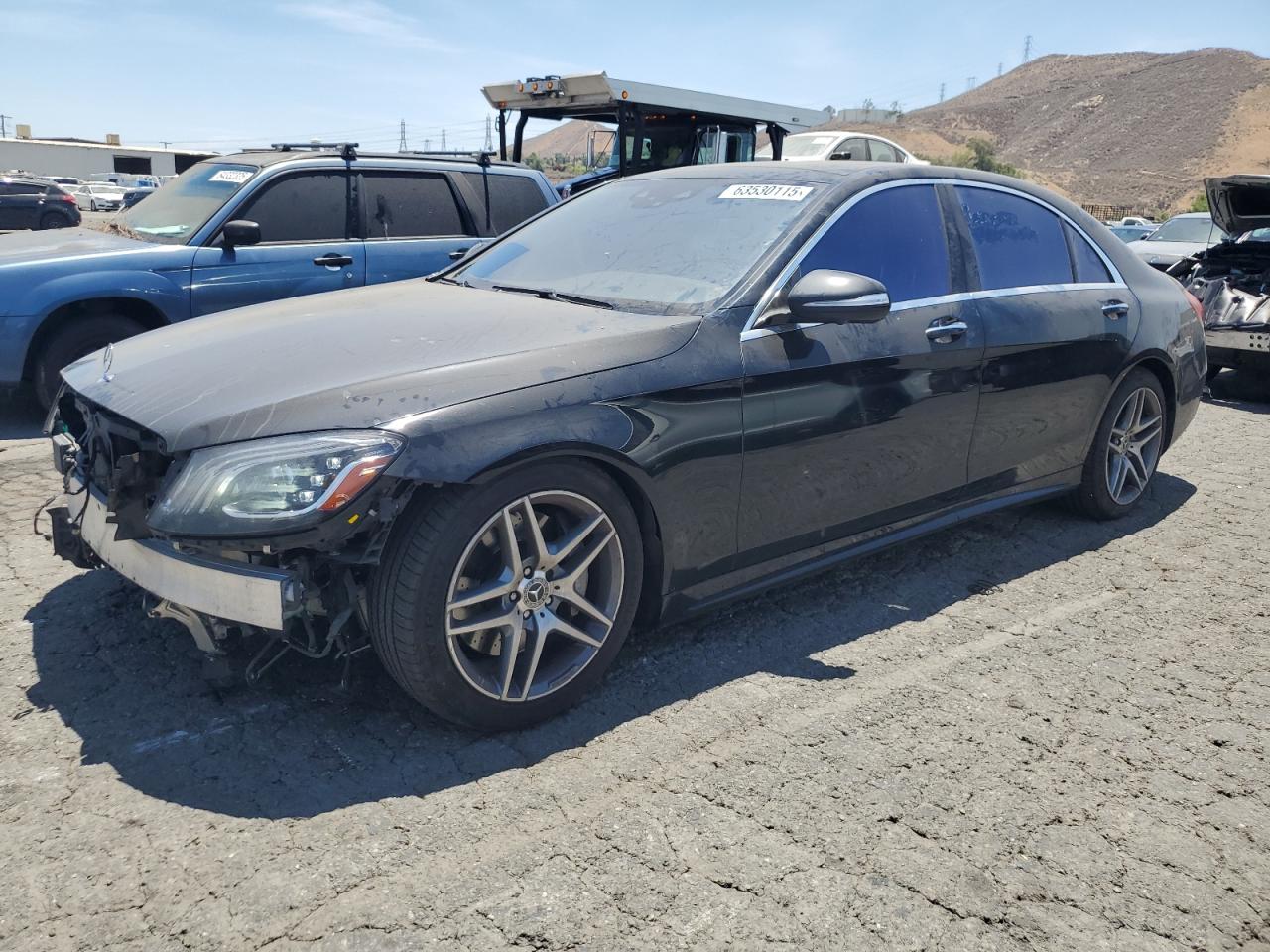 2019 Mercedes-Benz S 560, VIN WDDUG8DB9KA448893 — Front end