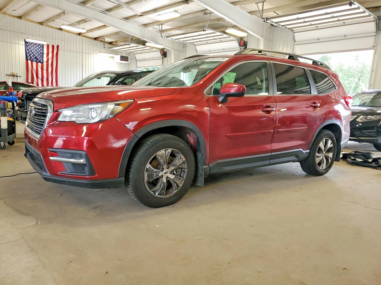 2022 Subaru Ascent Premium, VIN 4S4WMAEDXN3408216 — Зад