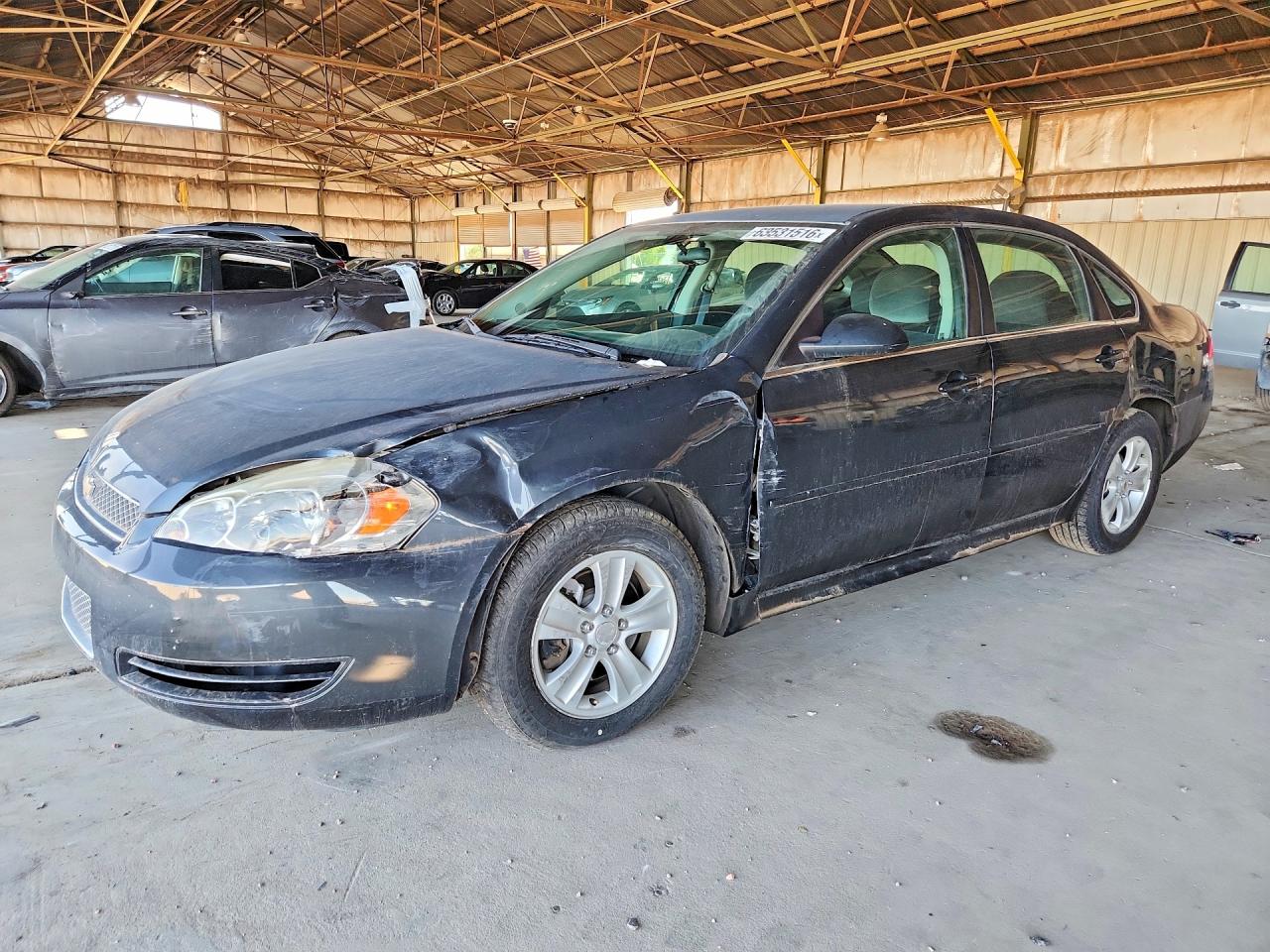 2016 Chevrolet Impala LS, VIN 2G1WA5E35G1157747 — Перед