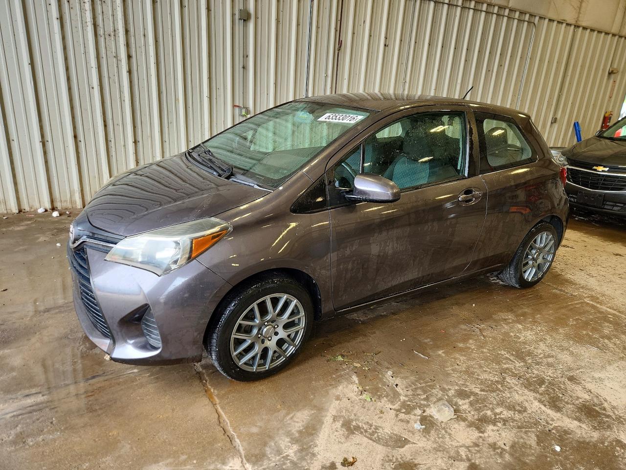 2015 Toyota Yaris LE, VIN VNKJTUD32FA021742 — Hail