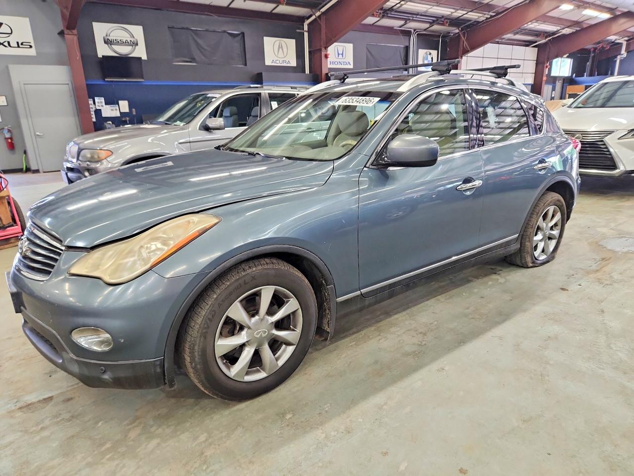 2008 Infiniti EX Journey, VIN JNKAJ09F08M355536 — Front end