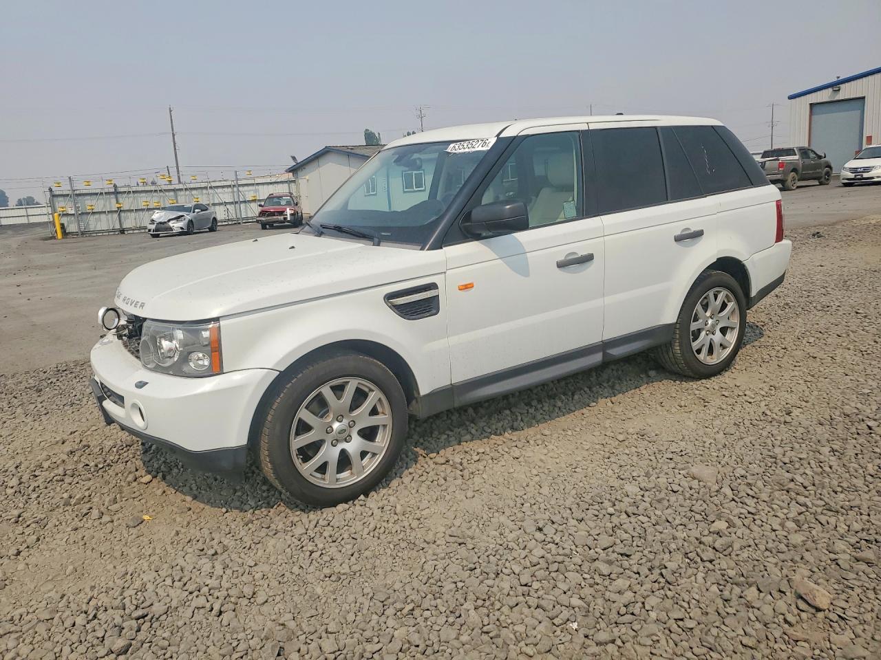 2007 Land Rover Range Rover HSE, VIN SALME15436A231894 — Перед