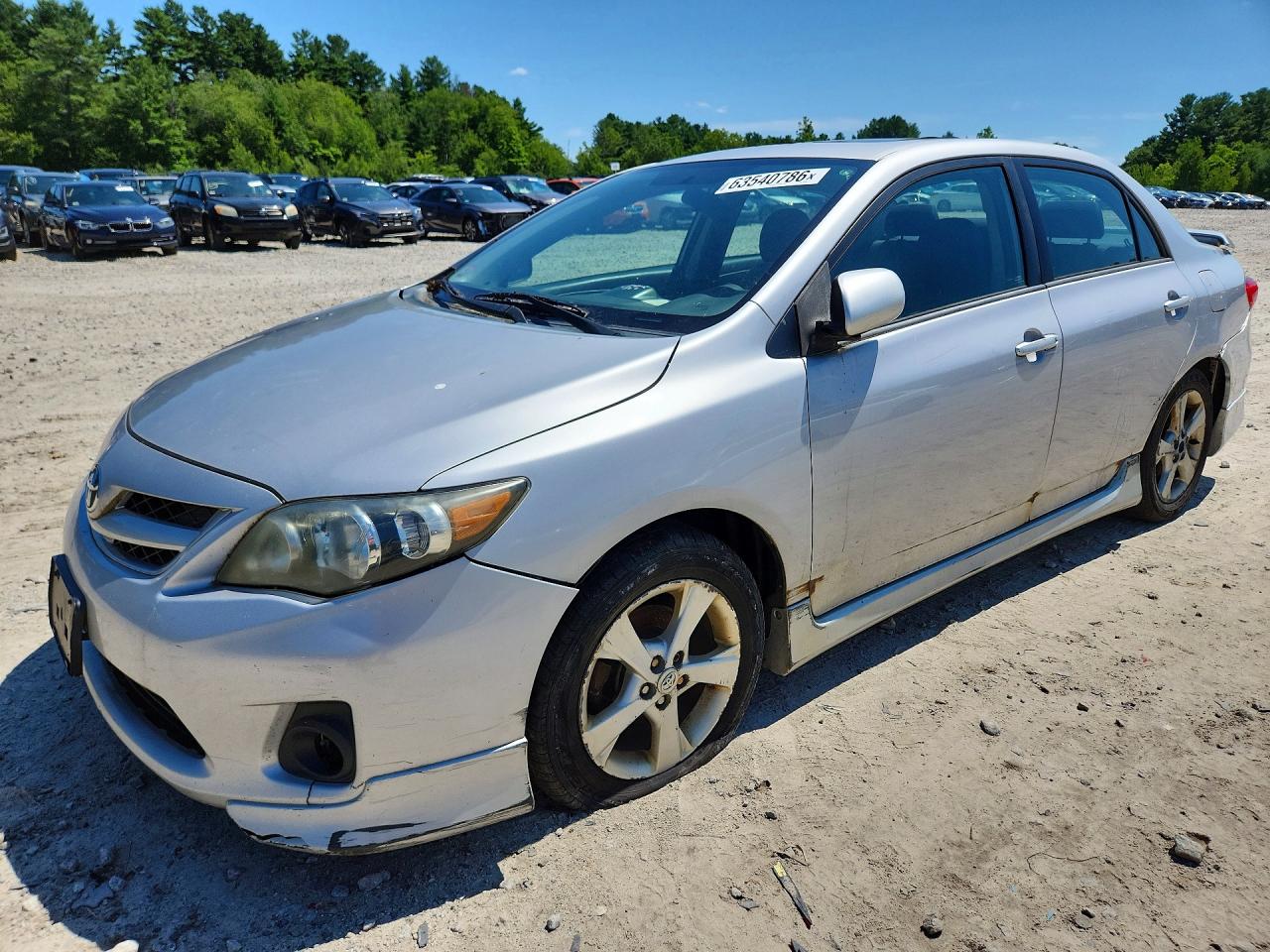 2012 Toyota Corolla S, VIN 2T1BU4EE2CC856547 — Front end