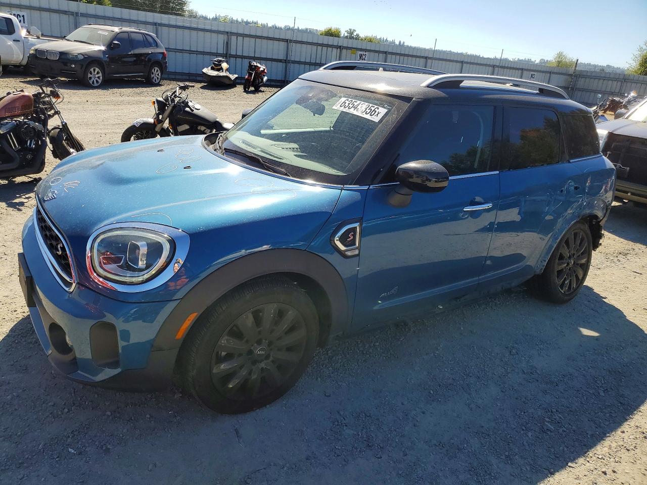 2021 MINI Countryman Cooper S, VIN WMZ83BR08M3N22047 — Undercarriage