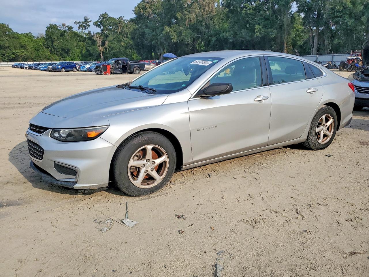 2016 Chevrolet Malibu LS, VIN 1G1ZB5ST6GF187458 — Front end