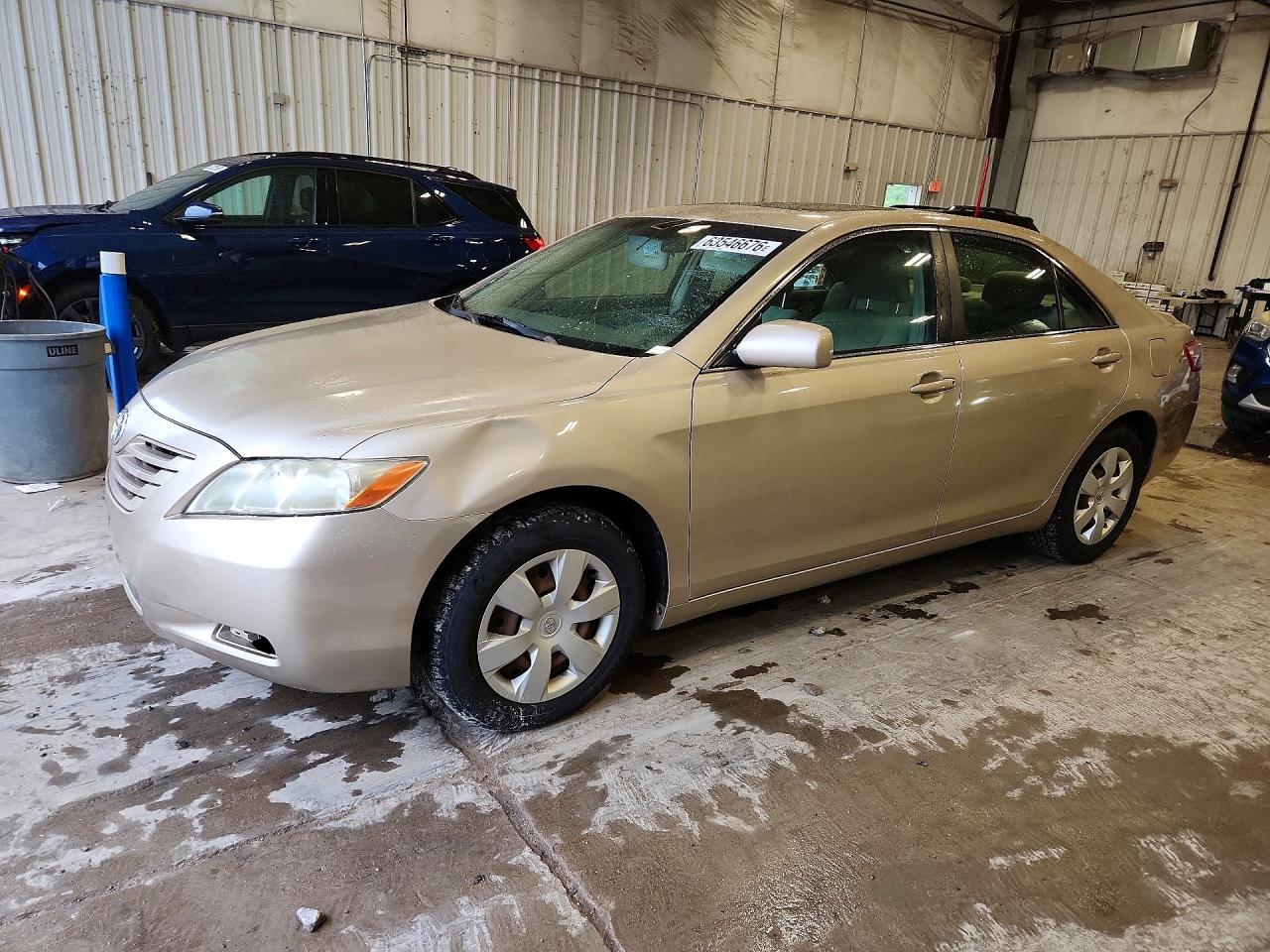 2007 Toyota Camry LE, VIN 4T4BE46K37R011394 — Front end