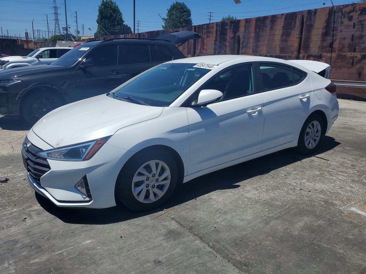 2019 Hyundai Elantra SE, VIN 5NPD74LF9KH428997 — Rear end
