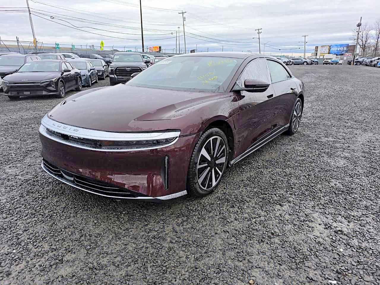 2026 Lucid Air Touring, VIN 50EA1TEA0TA037421 — Side