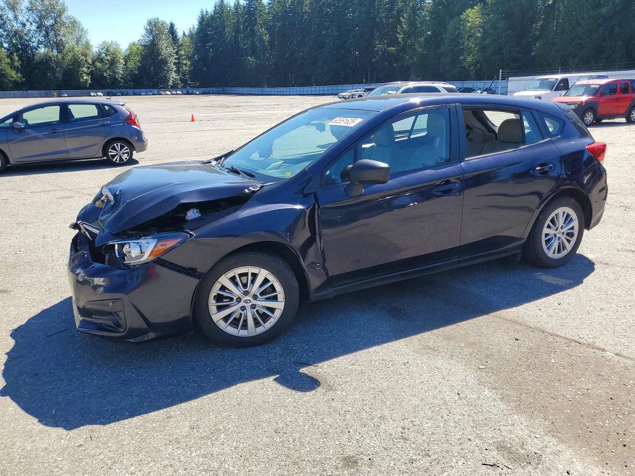 2019 Subaru Impreza, VIN 4S3GTAA65K3702055 — Front end