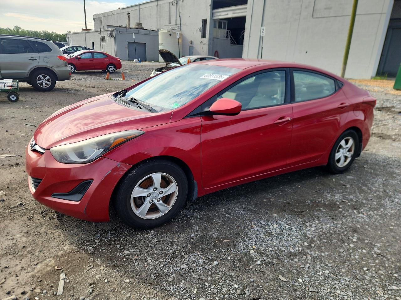 2015 Hyundai Elantra SE, VIN KMHDH4AE0FU322274 — Front end