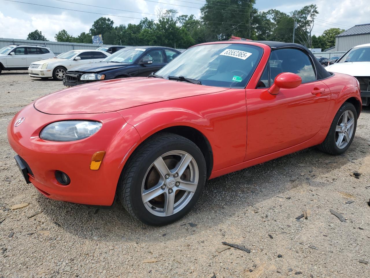 2006 Mazda MX-5 Miata Touring, VIN JM1NC25F360112919 — Rear end