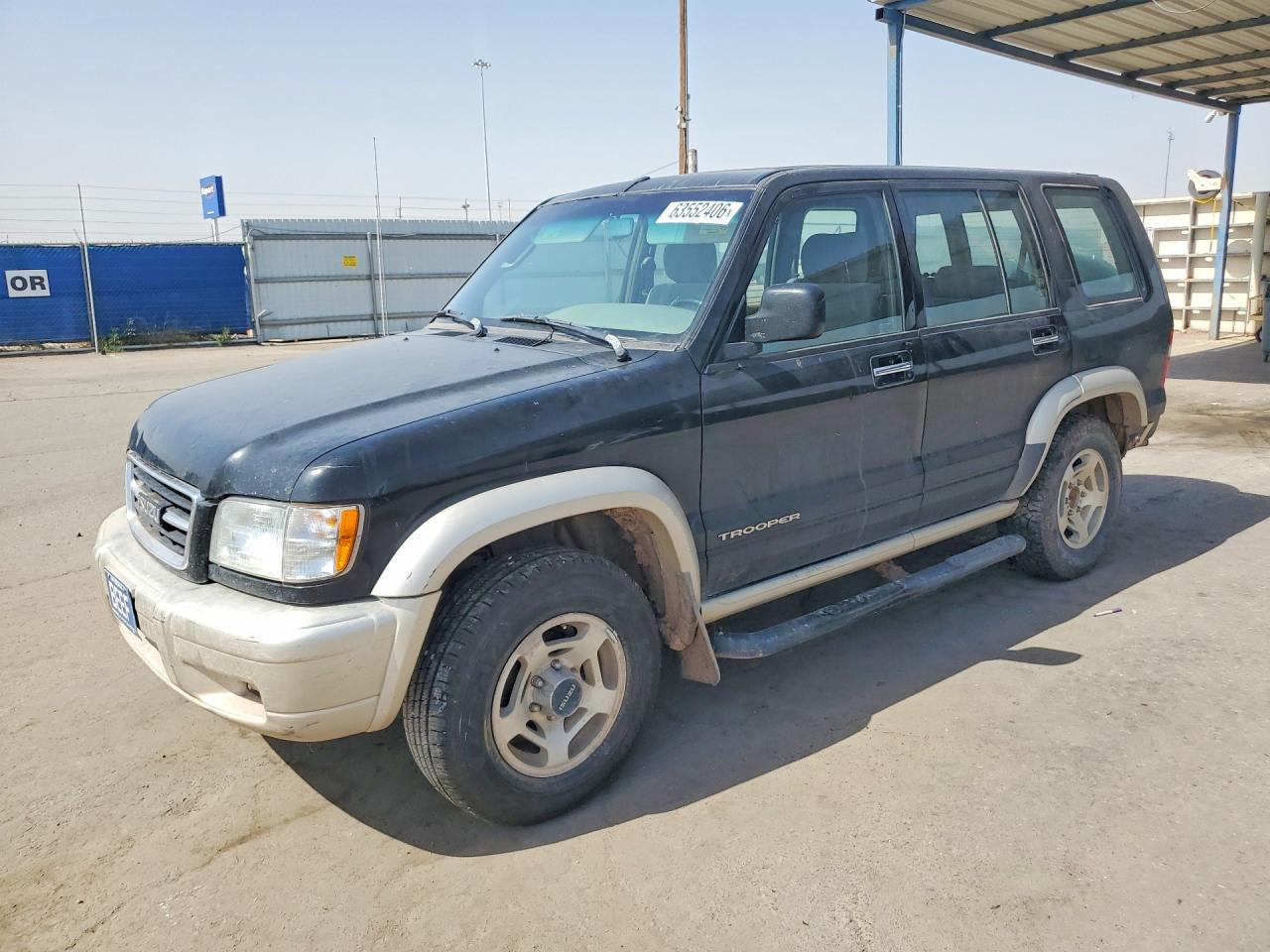 1998 Isuzu Trooper S, VIN JACDJ58X7W7908716 — Зад