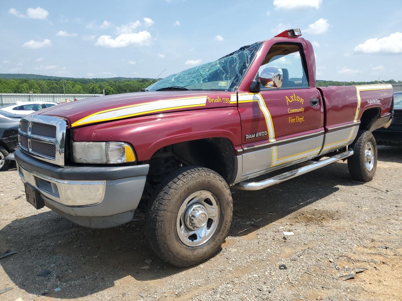 1994 Dodge 2500, VIN 1B7KF26C8RS700113 — Rollover