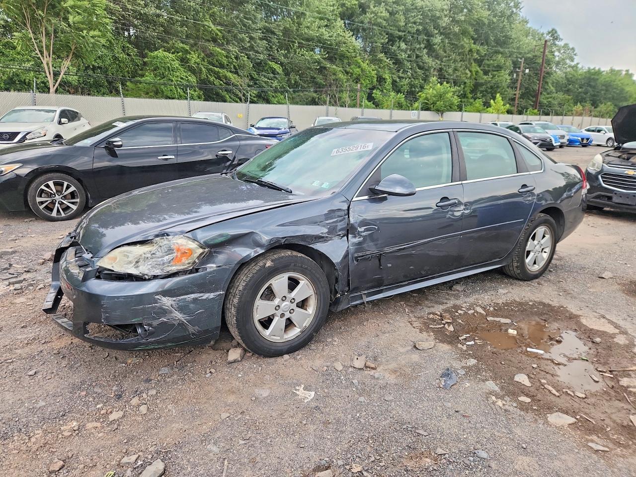 2010 Chevrolet Impala LT, VIN 2G1WB5EK9A1225480 — Front end