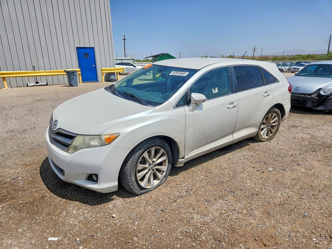 2014 Toyota Venza XLE, VIN 4T3ZA3BB3EU085889 — Front end